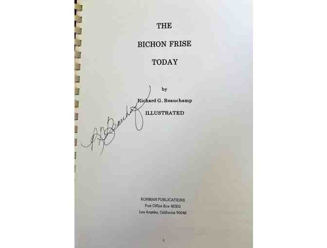 THE BICHON FRISE TODAY by Richard Beauchamp