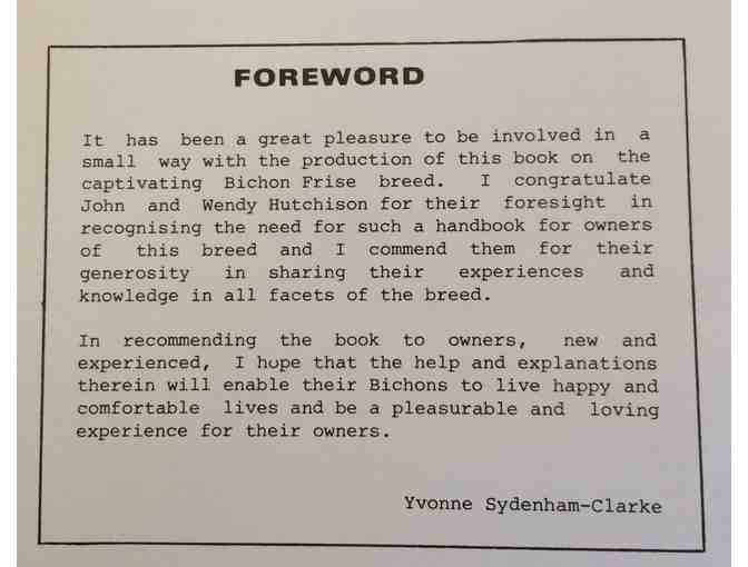 THE BICHON FRISE, A PRACTICAL APPROACH