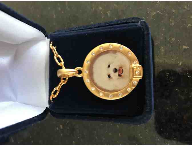 Danbury Mint Bichon Frise Pendant