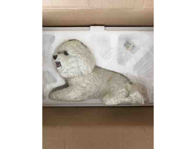 Danbury Mint - Bright Eyes - Large Bichon Sculpture