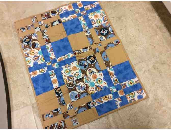 Doggy Bone Quilted Blanket