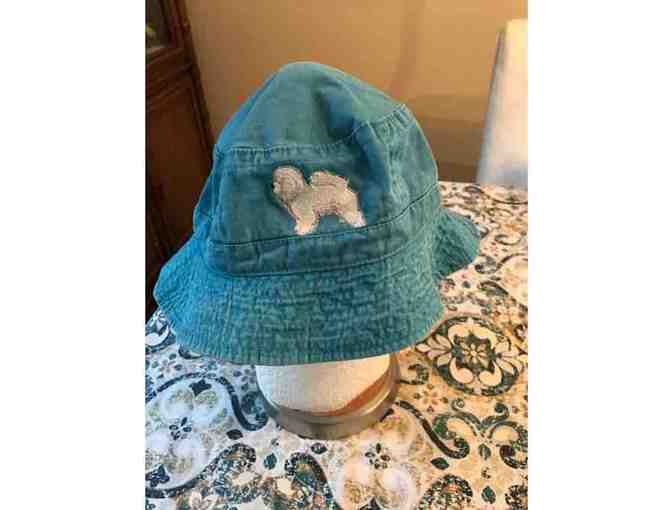 Embroidered Bichon Bucket Hat - Photo 1