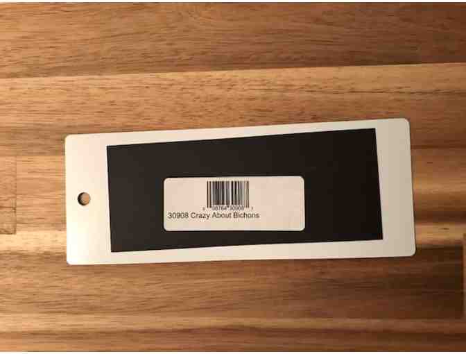 Bichon hologram bookmark/magnet