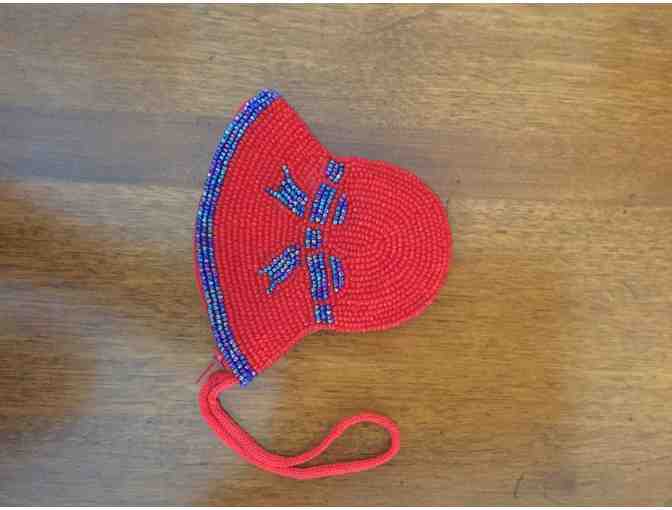 Red hat coin purse