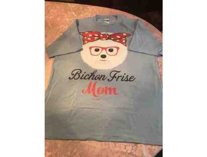 Bichon Mom tee shirt - Photo 1