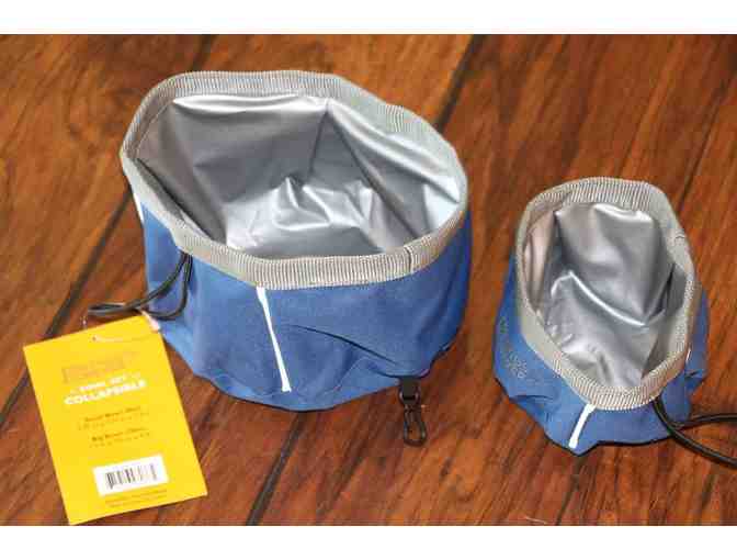 2 Pack Collapsible Travel Dog Bowls
