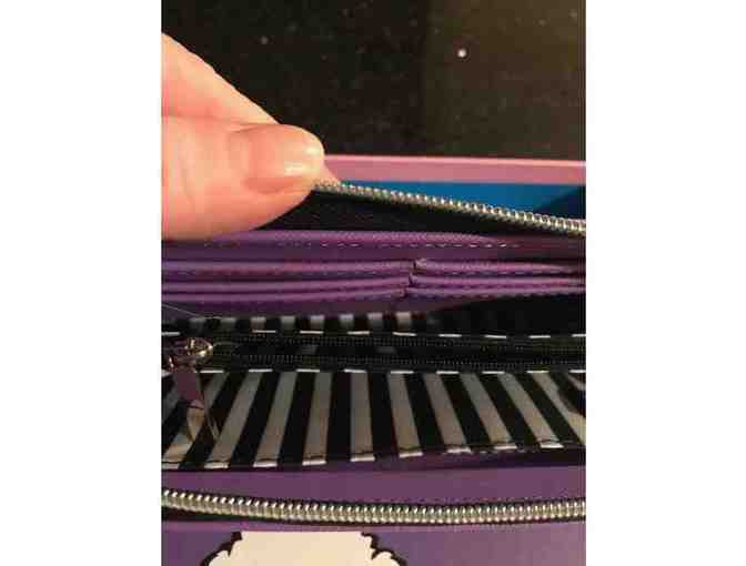 Bichon zip wallet by Mark Tetro