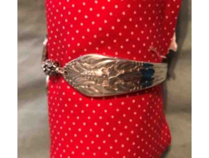 Sterling Silver Fork Bracelet