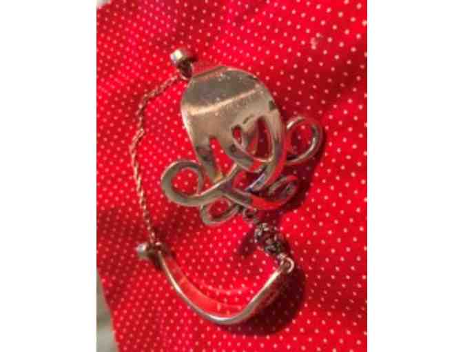 Sterling Silver Fork Bracelet