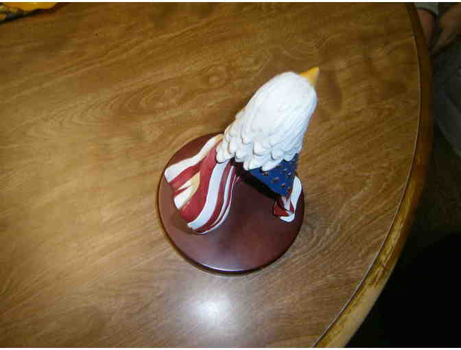Eagle and Flag statue