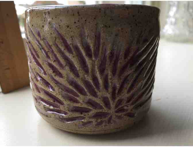 Carved Flower Mug