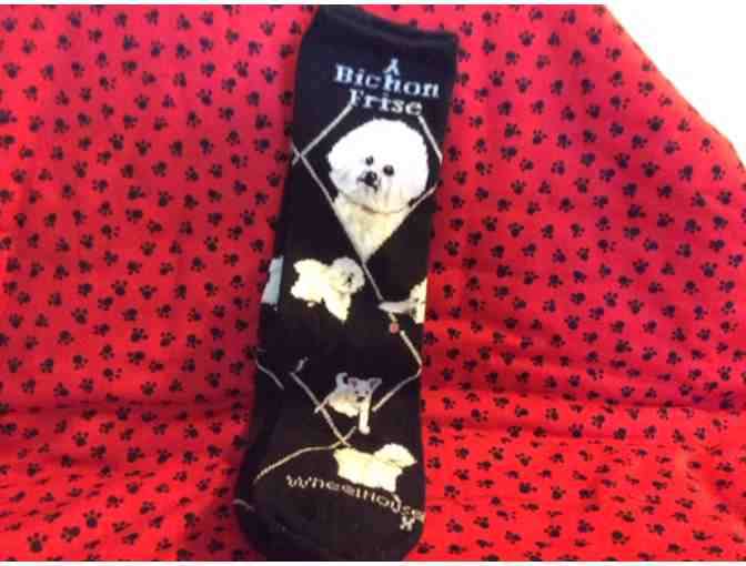 Womens Bichon Socks