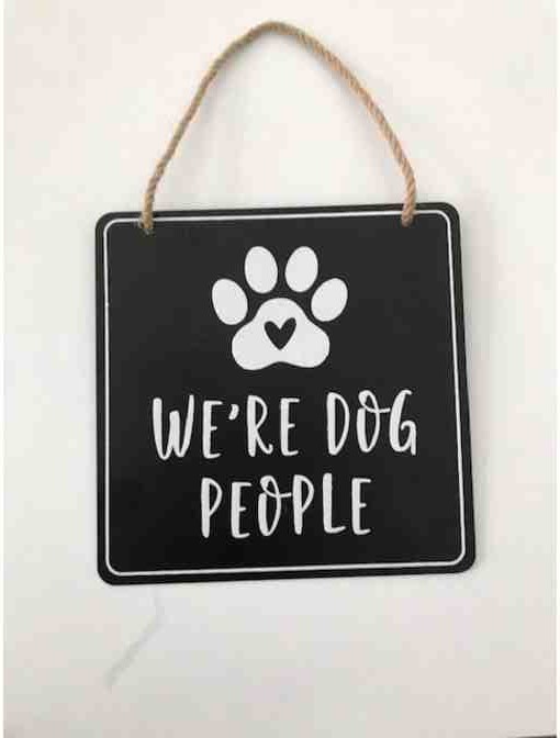 DOG PEOPLE PLAQUE