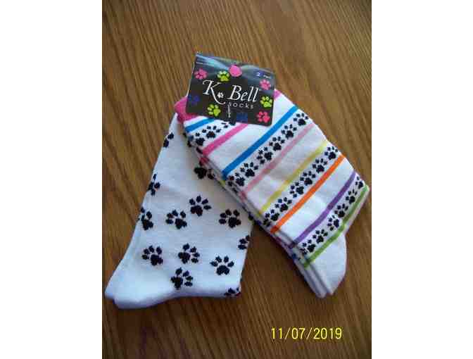 2 pair of Paws socks - Photo 1