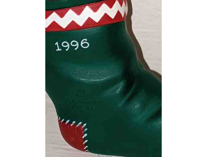 Hallmark Santa teddy ornament