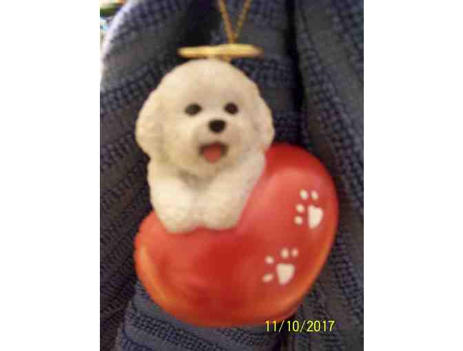 Danbury Mint Angel Bichon