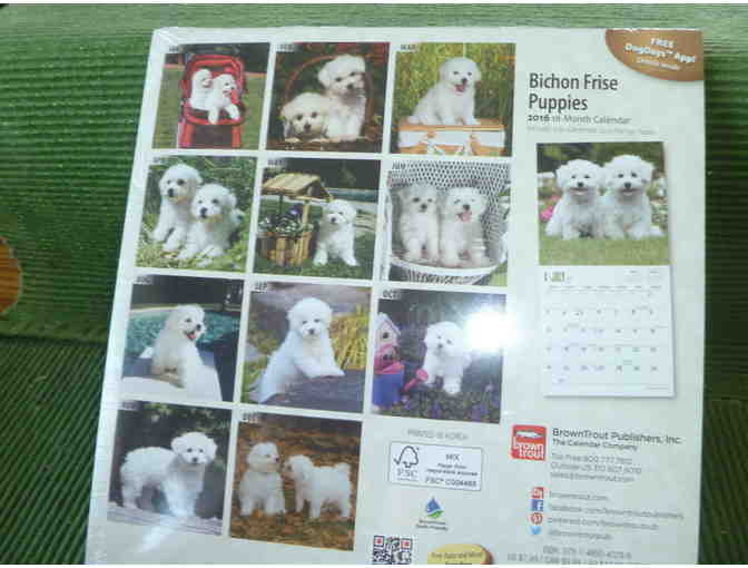 2016 Small calendar puppies - Photo 2