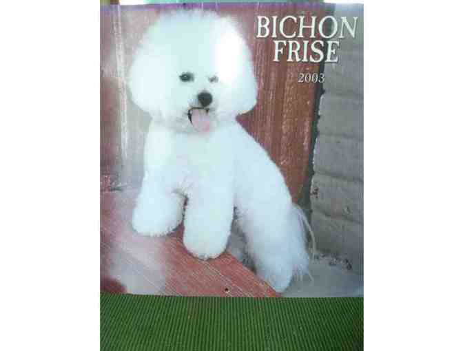 2003 large bichon calendar - Photo 1