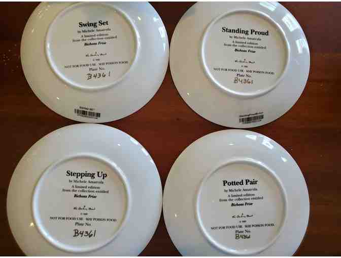 Danbury Mint Limited Edition Bichon Frise Plates