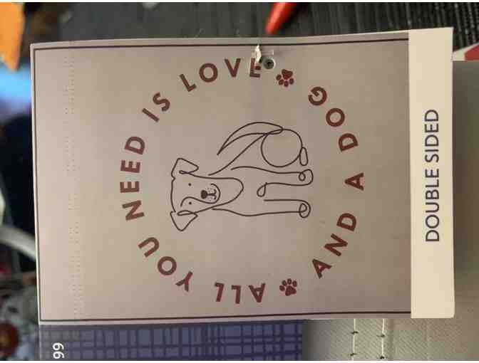 Small flag - All you need is loving/ dog