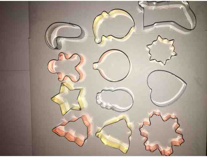 Set of 12 Christmas Cookie Cutters