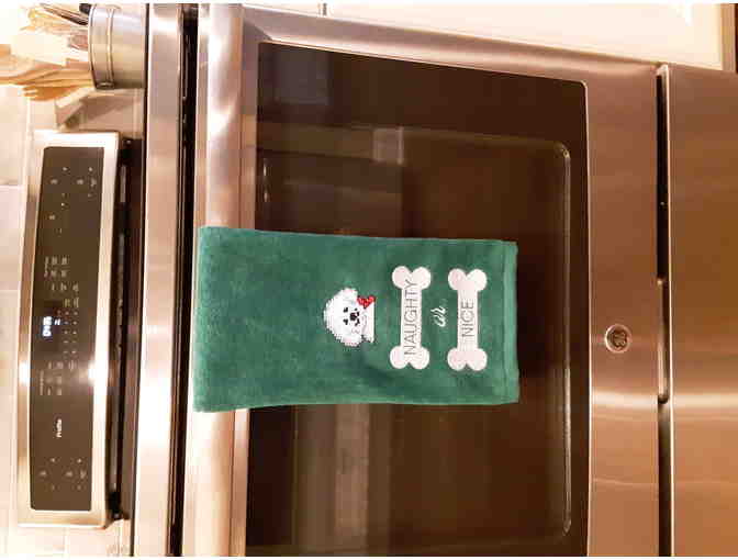 Hand Towel - Christmas Green
