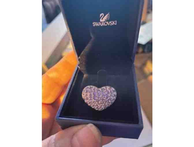 Swarovski Crystal Heart Ring