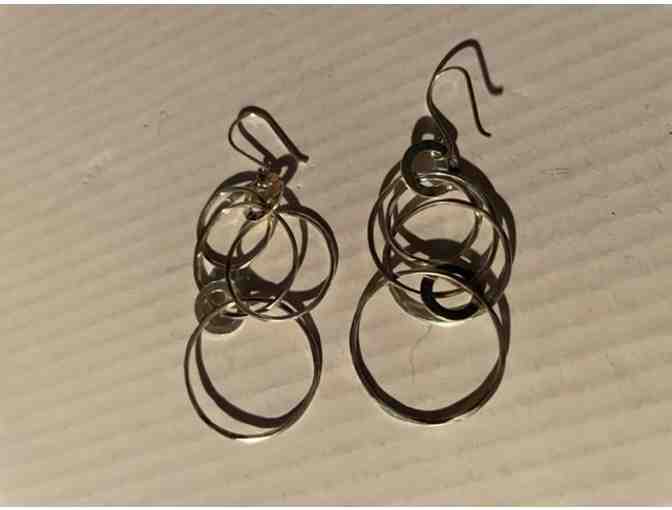 Ippolita Silver Circles Pierced Earrings