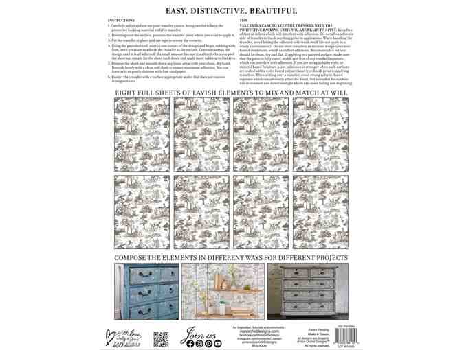 IOD Paint Inlay Grisaille Toile