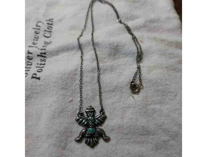 Antique Thunderbird necklace
