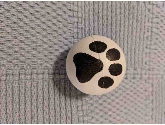 paw print antenna ball