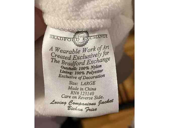 Bradford Exchange Reversible Bichon Frise jacket