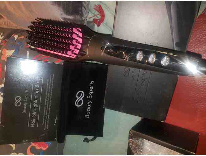 Hair Smoothing Heated Ceramic Brush