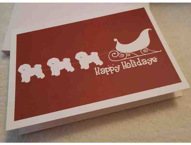 Bichon Frise Christmas Cards