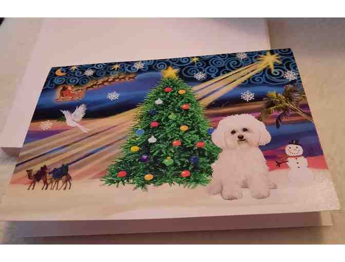 Bichon Frise Christmas Cards