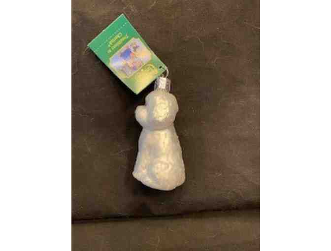 Old World Bichon Christmas Ornament