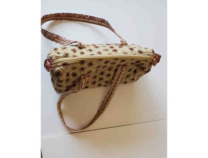 Americana by Sharif tan quilted handbag