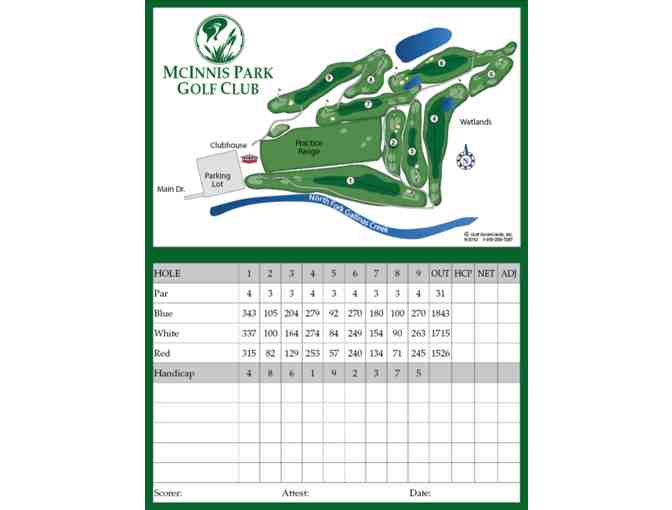 McInnis Park Golf Center: $40 Gift Card