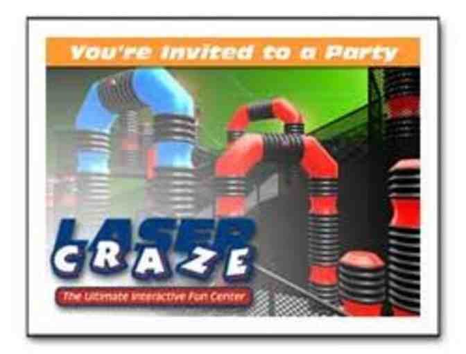 LaserCraze- Ultimate Lasertag Birthday Party Package