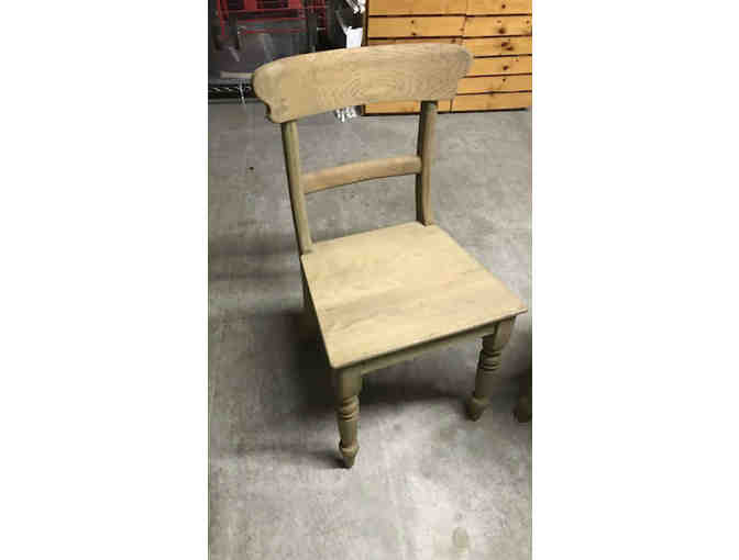 Restoration Hardware Wood Chairs