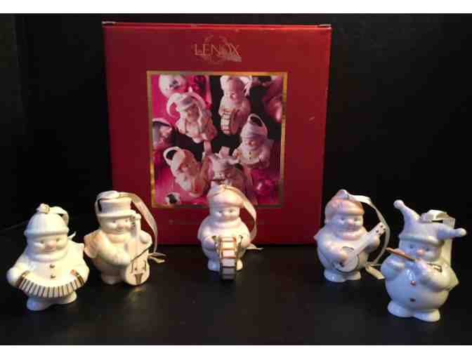 Lenox Stand-About Snowmen Holiday Ornaments