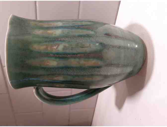 Homemade ceramic pitcher by HS Math Teacher Elli Simonen