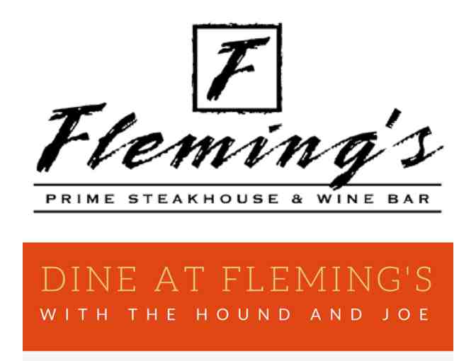 Dine at Fleming's with Flyers Alum: The Hound & Joe! - Photo 1