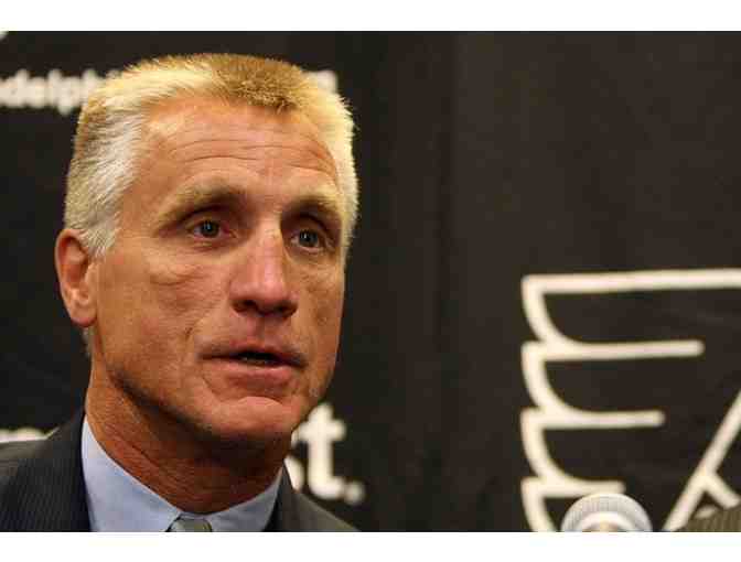 Flyers Pre-Game Meal with Paul Holmgren + Club Box Tickets - Photo 1
