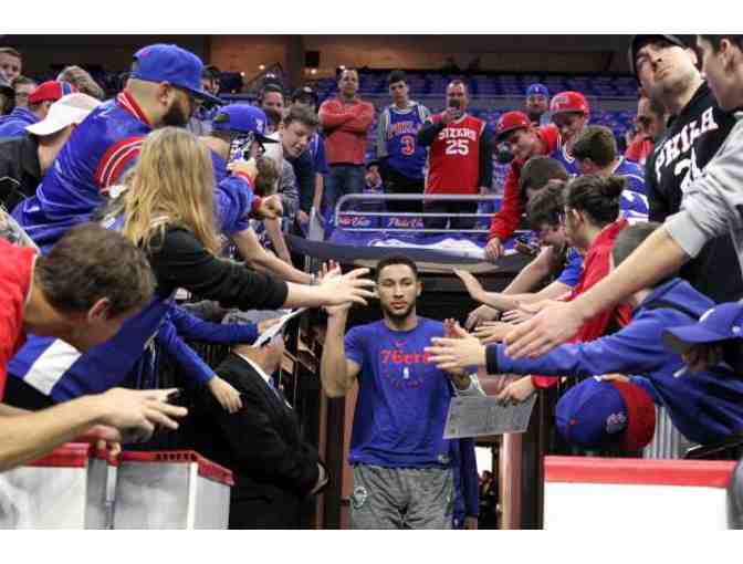 Sixers VIP Warm Up Experience - Photo 1