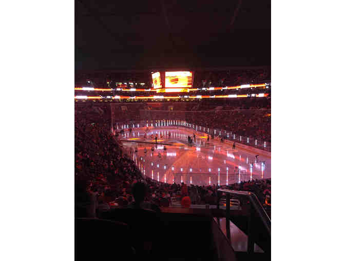 Flyers Game in the Snider Hockey Suite
