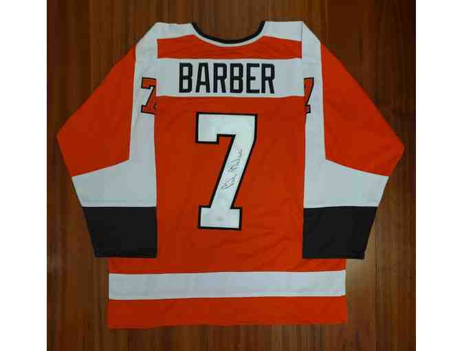Bill Barber Philadelphia Flyers Autographed Jersey - Photo 1