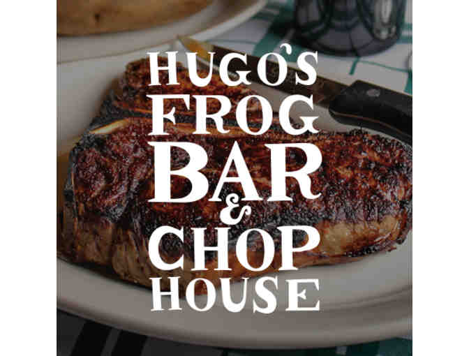 Dinner for Two at Hugo's Frog Bar & Chophouse - Photo 1