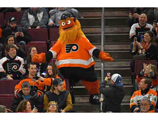 Gritty Check-In at Flyers Game - Photo 1