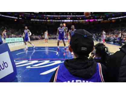 Sit Courtside at the Sixers vs. Spurs Game - Four Tickets